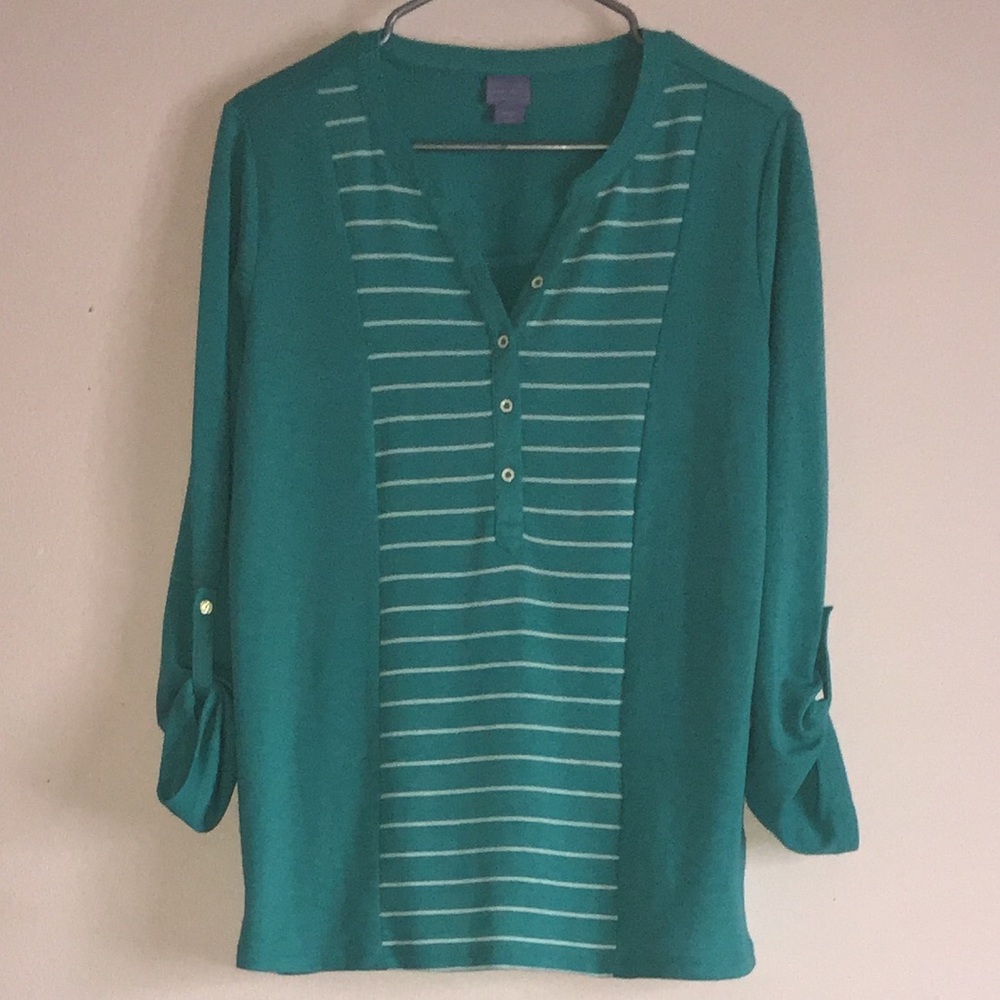 Laura Scott Striped Top